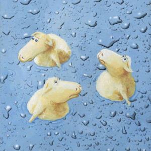 It's raining